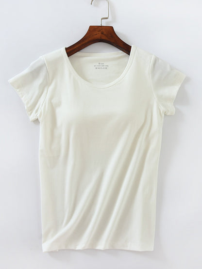 Round Neck Short Sleeve T-Shirt