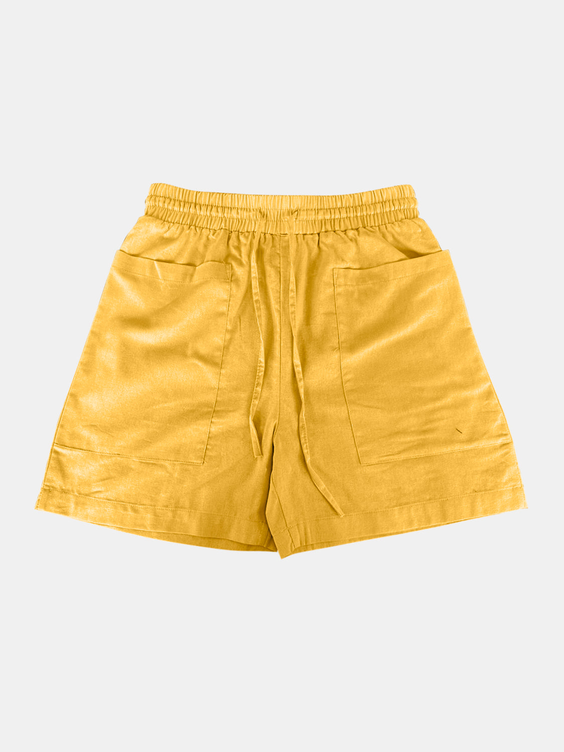 Full Size Drawstring Shorts with Pockets