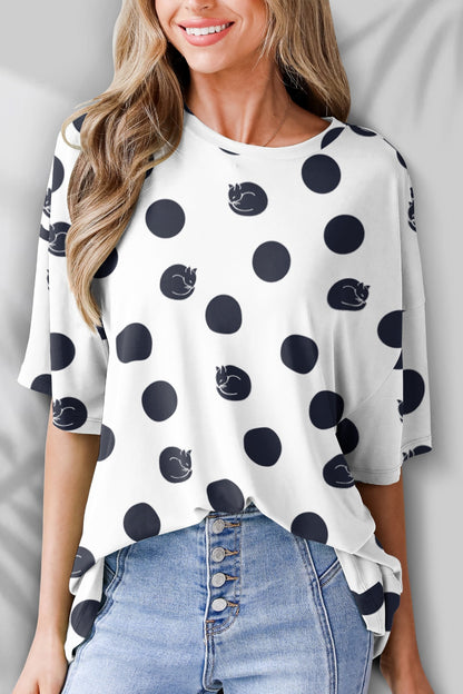 Round Neck Half Sleeve T-Shirt